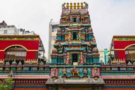 Mariamman Hindu Temple Vespa Tour