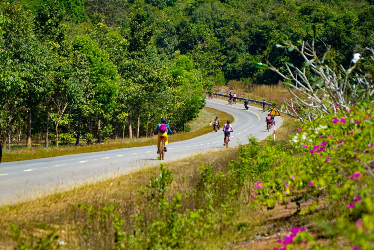 Bike tour in Ma Da Vietnam